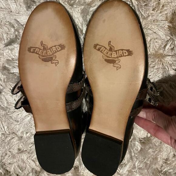 Freebird Bentley Mary Jane Flats Size 7 Western Boho - Picture 12 of 12